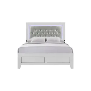Belinda Full Bed in White