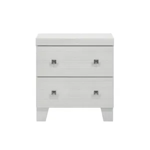 Belinda Night Stand in White