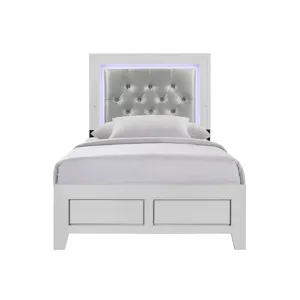 Belinda Twin Bed in White