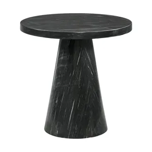 Bellini Round Occasional End Table Complete in Grey