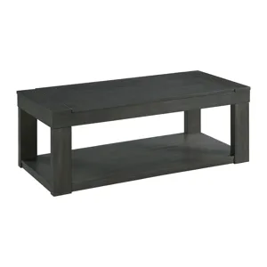 Benton Occasional Three Table Set W/Lift Top Coffee Dark finish