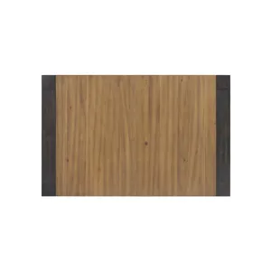 Breckenridge Dining Table with Oak Top in Black