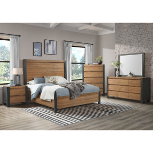 Breckenridge Mirror in Black