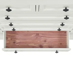 Bridgestone 6-Drawer Chest in Antique White