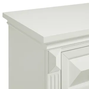 Bridgestone Dresser and Mirror Set in Antique White