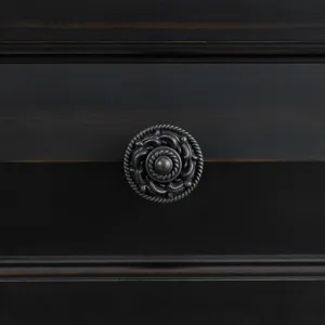 Bridgestone Dresser and Mirror Set in Black