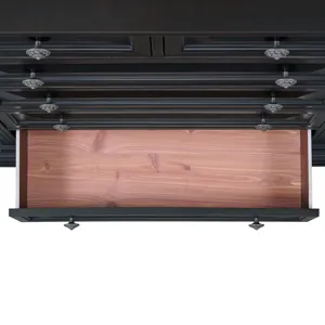 Bridgestone 6-Drawer Chest in Black