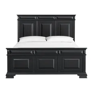 Bridgestone King Panel Bed in Black