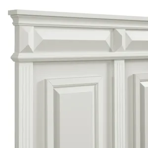 Bridgestone Queen Panel Bed in Antique White