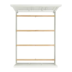 Bridgestone Queen Panel Bed in Antique White