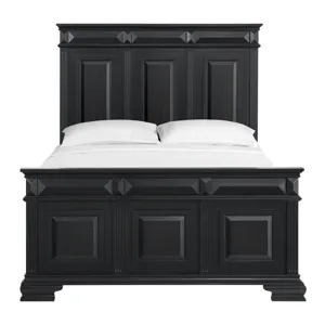 Bridgestone Queen Panel Bed in Black