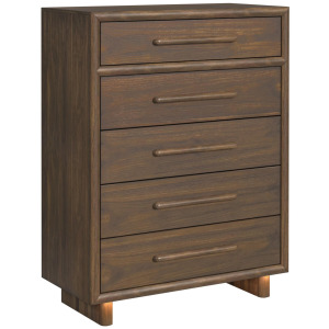 Brisbane Chest with LED in Brown