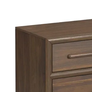Brisbane Dresser with LED in Brown