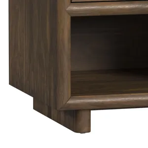Brisbane End Table in Brown