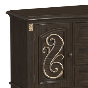 Brunswick Server in Mahogany