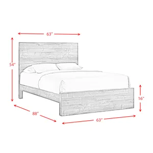 Bailey Drift Queen Panel Bed