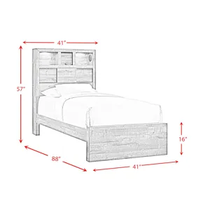 Bailey Drift Twin Music Bed