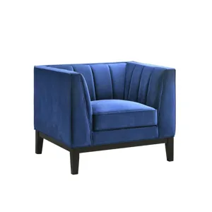 Calais Chair in Marine Dark Blue