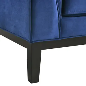 Calais Sofa in Marine Dark Blue