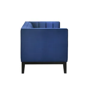 Calais Loveseat in Marine Dark Blue