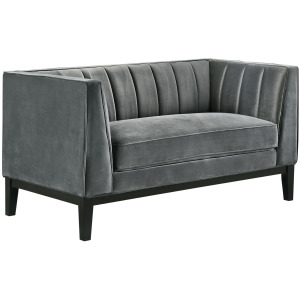 Calais Loveseat in Marine Light Grey