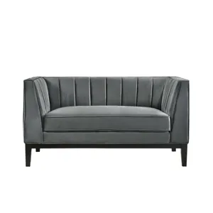 Calais Loveseat in Marine Light Grey