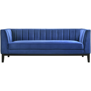 Calais Sofa in Marine Dark Blue