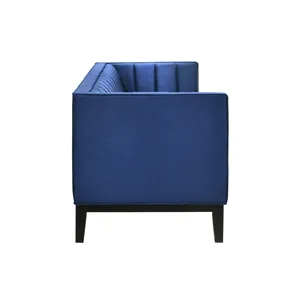 Calais Sofa in Marine Dark Blue