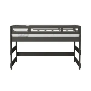 Cali Kids Complete Full Junior Loft Bed in Grey