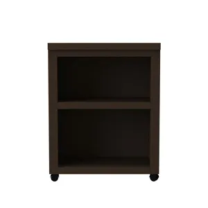 Cali Kids Twin Junior Loft Roller Desk in Brown