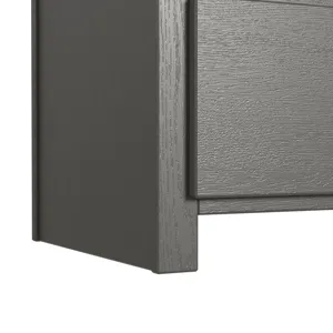 Cali Kids Two Drawer Nightstand in Grey