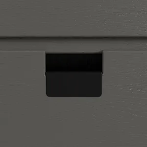 Cali Kids Two Drawer Nightstand in Grey