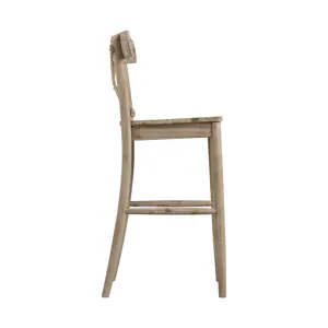 (D680-21) Callista- 30\'\' Barstool- Beach/Natural