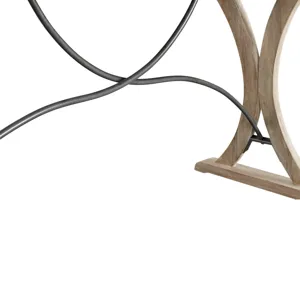 (D680-33) Callista- Folding Top Dining Table- Beach/Natural Metal