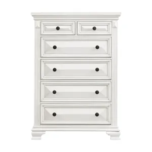 Calloway Chest Antique White Color