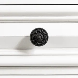 Calloway King Panel Bed in Antique White
