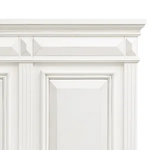 Calloway King Panel Bed in Antique White
