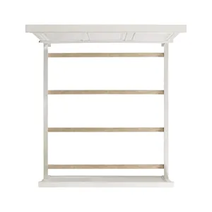 Calloway King Panel Bed in Antique White