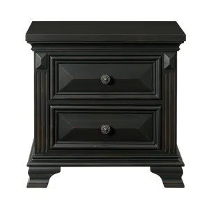 Calloway Nightstand Black Color