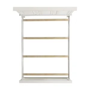 Calloway Queen Panel Bed in Antique White