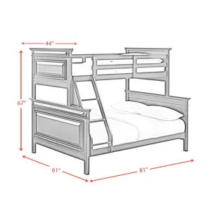 Calloway Twin Over Full Bunk