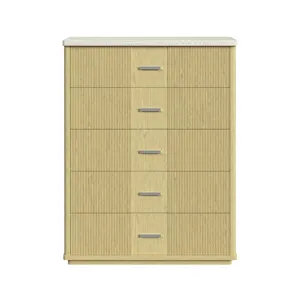 Cambrie Chest in Off-White and Natural