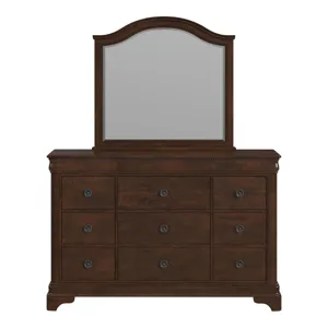 Cameron Cherry Dresser & Mirror Set