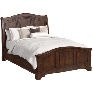 Cameron Cherry Queen Panel Bed