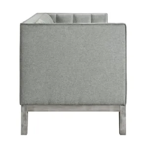 Cannes Sofa W/2 Pillows in Mckinney Charcoal