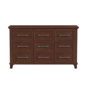 Canterbury 9-Drawer Dresser in Cherry
