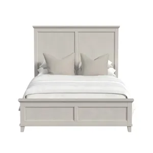 Canterbury Full Panel Bed in Ivory