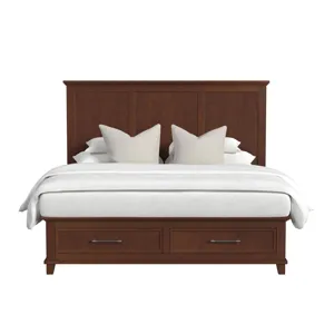 Canterbury King Storage Bed in Cherry