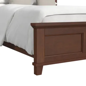 Canterbury Full Panel Bed in Cherry