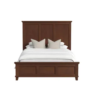 Canterbury Queen Panel Bed in Cherry